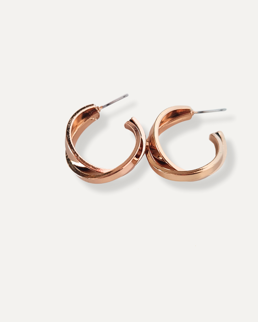 orecchin cerchio doppio