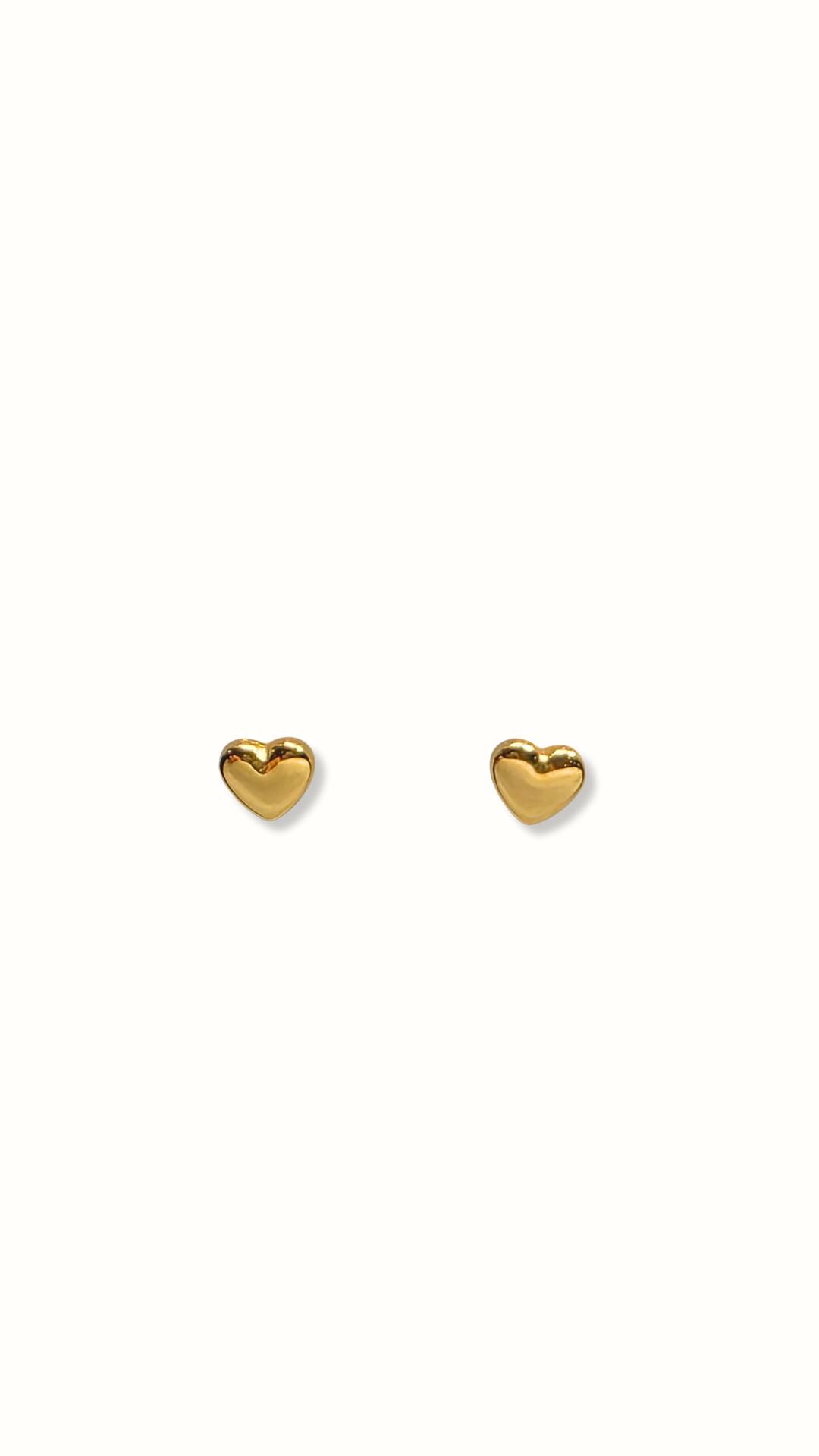 Orecchini cuore oro