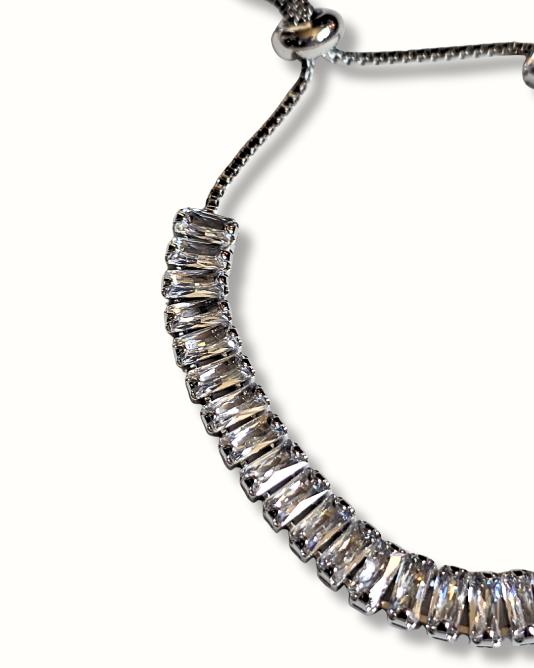 Bracciale tennis con pallina regolabile